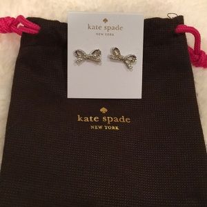 Kate Spade bow earrings